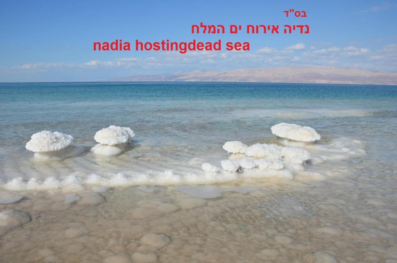 Nadia Hosting Dead Sea Villa Neve Zohar Bagian luar foto