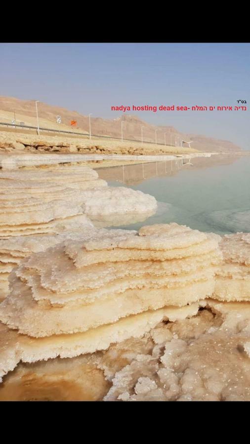 Nadia Hosting Dead Sea Villa Neve Zohar Bagian luar foto
